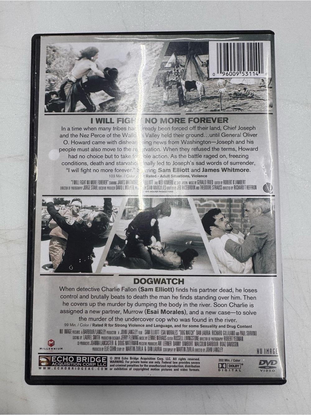 Sam Elliott DVD Disc Tested, Working - Picture 2 of 3